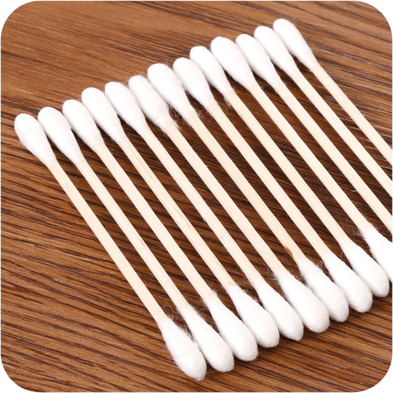 Bowincare™ Sterile Cotton Tipped Applicators – 6-Inch Wooden Shaft – Individually Wrapped Medical Swabs (Wholesale)