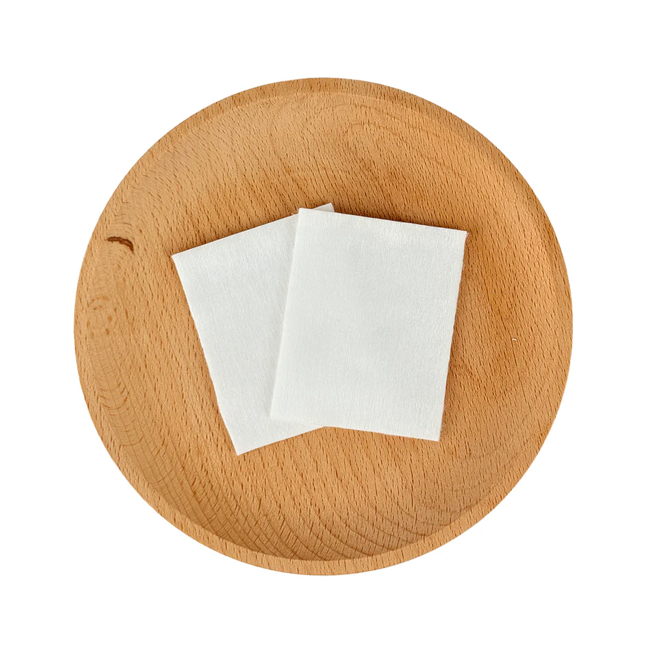 Little Cotton™ Plain Non-Pressed Edge Cotton Pads – 100% Pure Facial Cotton – Splittable Multi-Layer Pads