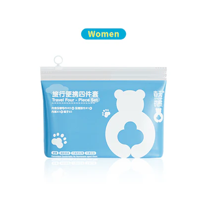 Private Label 5-Piece Eco Travel Hygiene Kit – 100% Plastic-Free Cotton Essentials – Biodegradable Hotel Amenity Set (Wholesale)